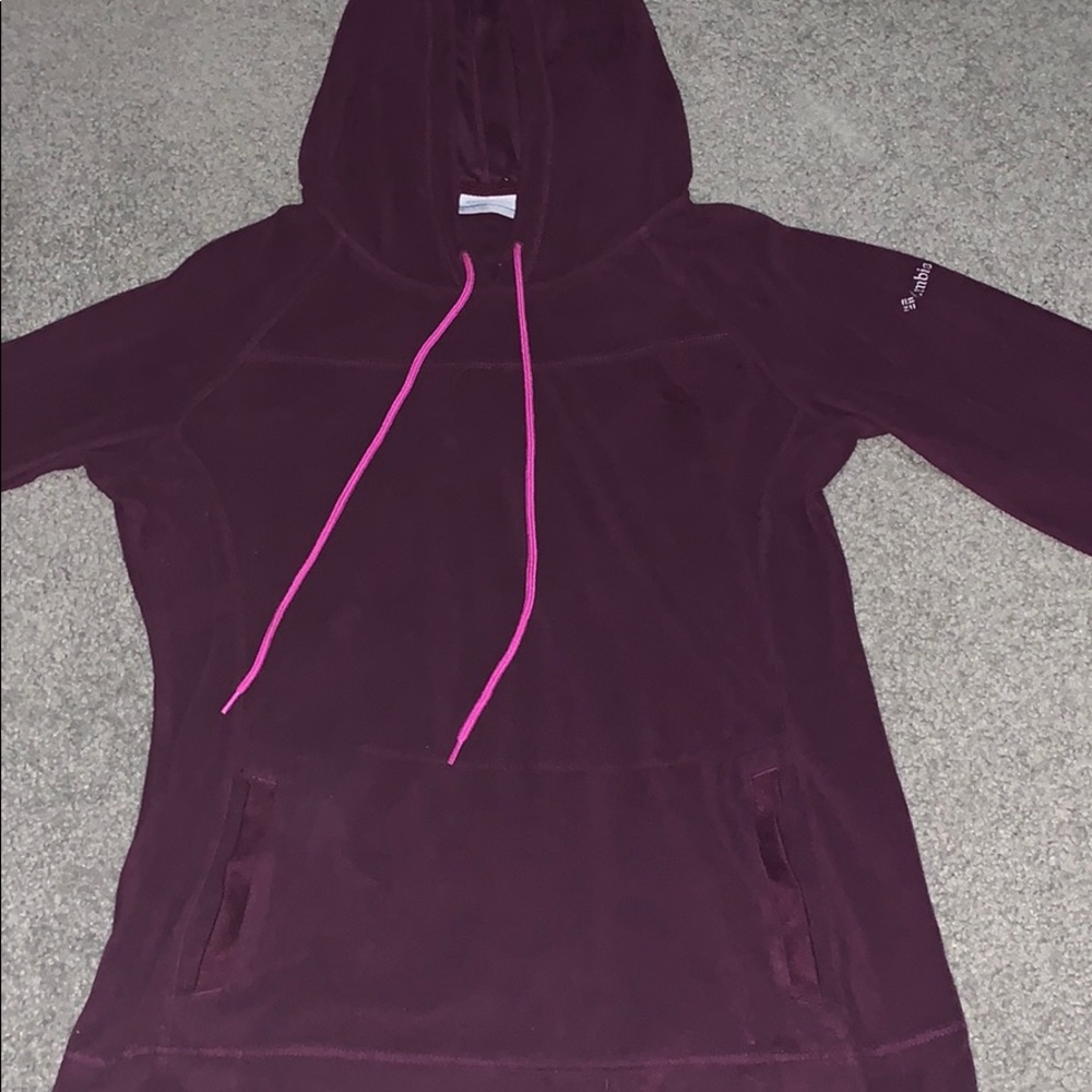 Columbia Plum Hooded Fleece